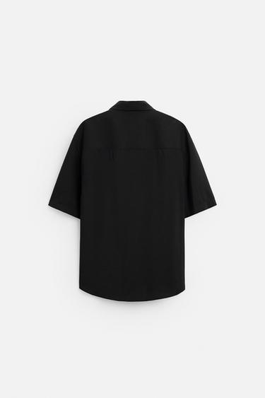 CHEMISE FLUIDE - Noir de Zara - Image 5