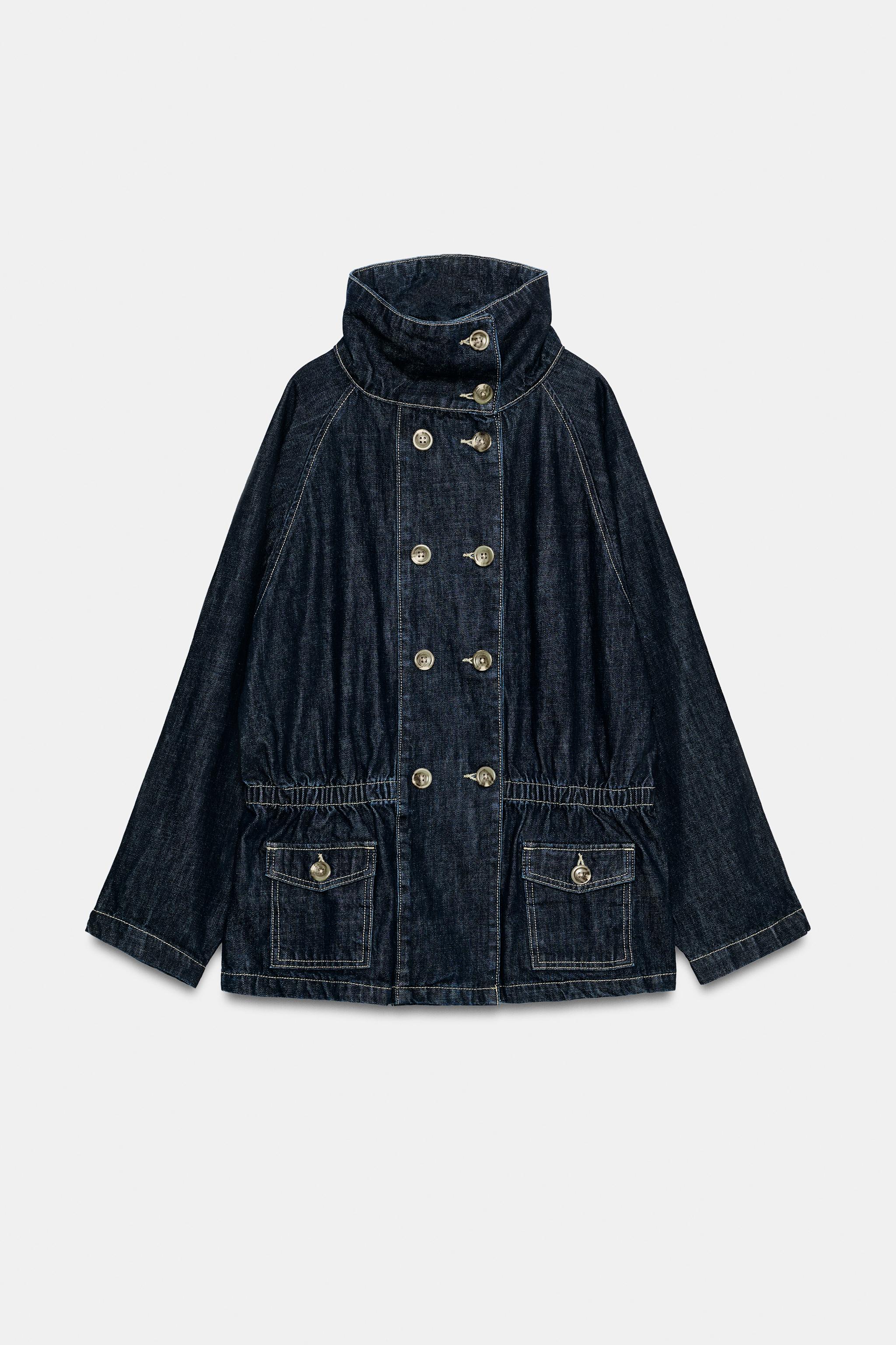 VESTE Z1975 EN DENIM À SURPIQÛRES CONTRASTÉES