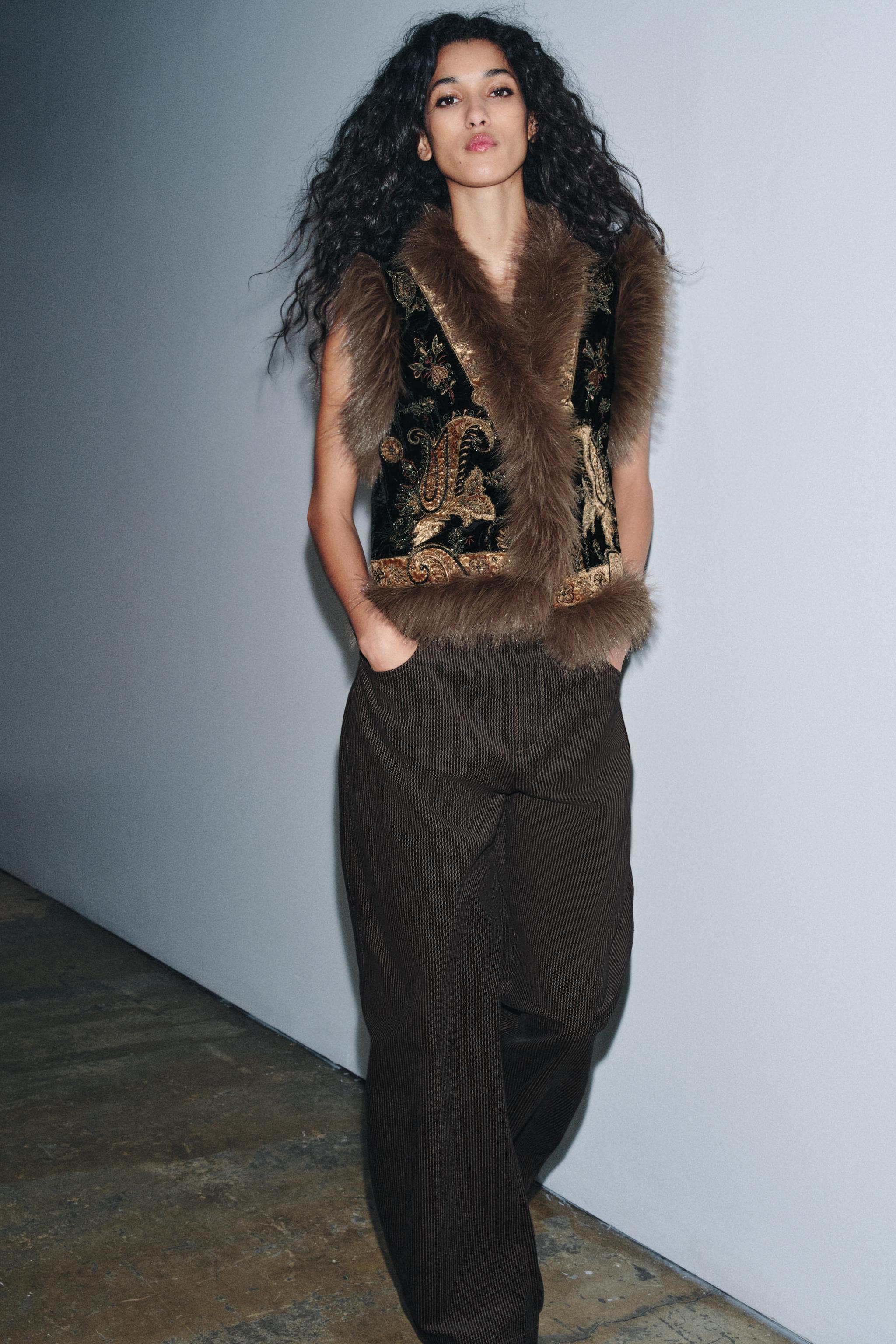 ZW COLLECTION EMBROIDERED VEST LIMITED EDITION