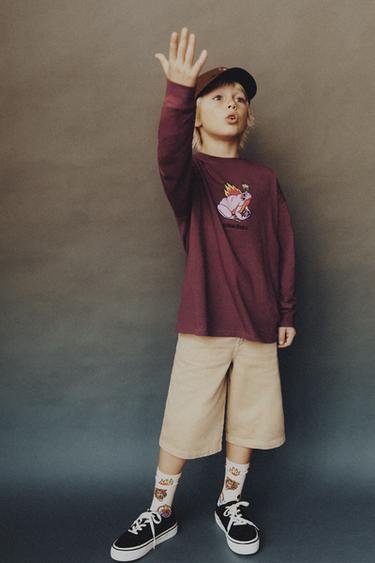 RICARDO-CAVOLO T-SHIRT - Aubergine by Zara