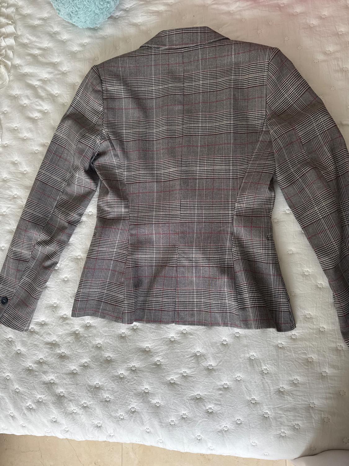 CHECK TAILORED BLAZER - Image 2