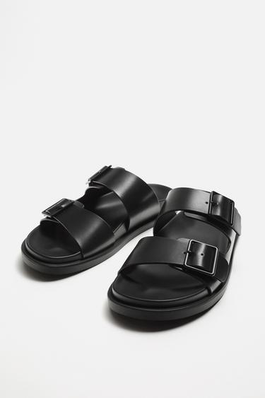 DOUBLE-STRAP SANDALS - Black by Zara - Image 3