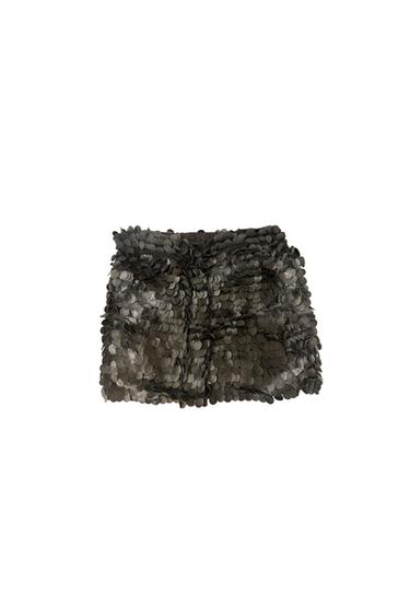 LEATHER SKIRT ΜΕ ΕΦΈ ΛΕΠΙΏΝ