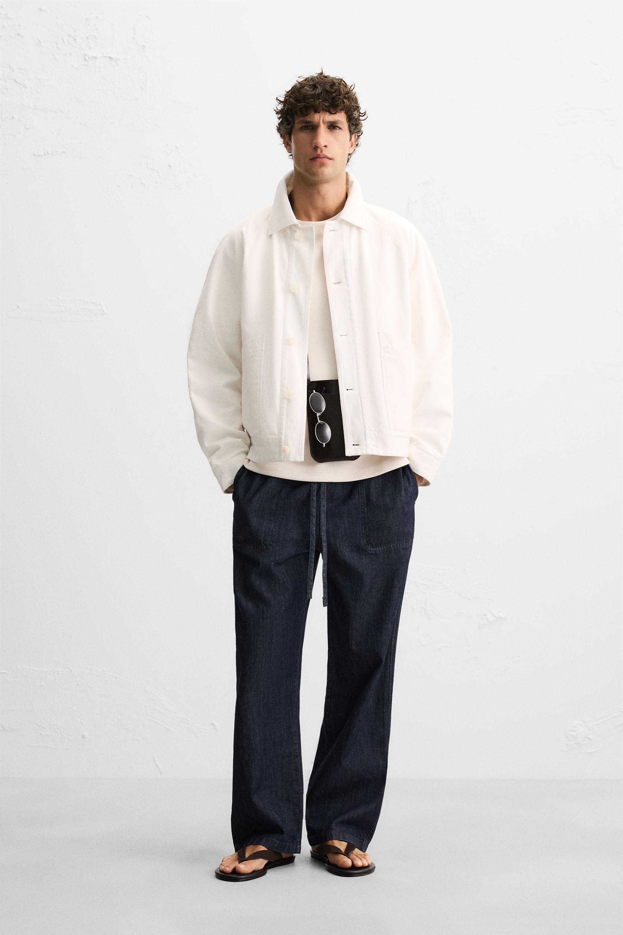 【関送込】SAINT LAURENT◆COTTON CASUAL JACKET Saint Laurent Work Jacket in Cotton Canvas and Corduroy