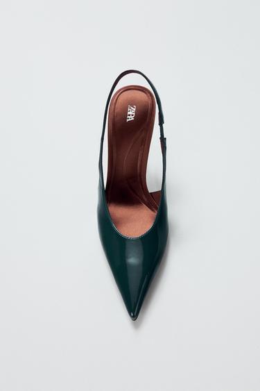 Zara PATENT FINISH SHOES - Multi-color