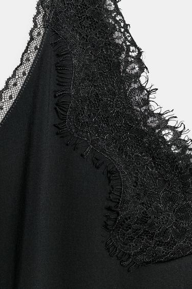 CAMISOLE TOP - Black by Zara - Image 5