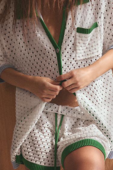 CUTWORK POLO - White by Zara