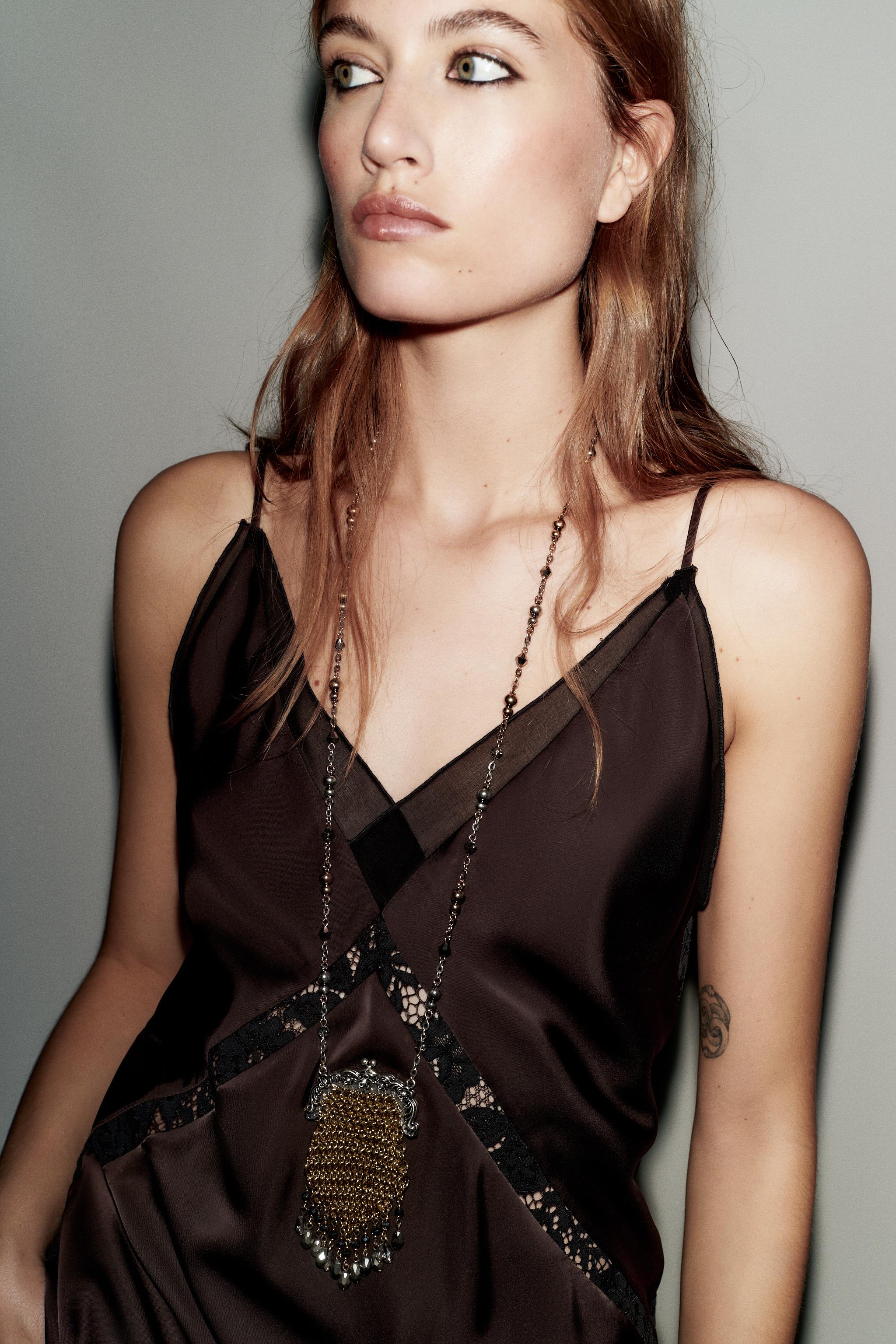 COLLIER COMBINÉ SAC BIJOUX