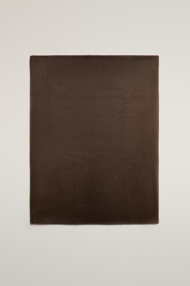 MANTA PELO DOBLE FAZ - Tostado de Zara - Imagen 0