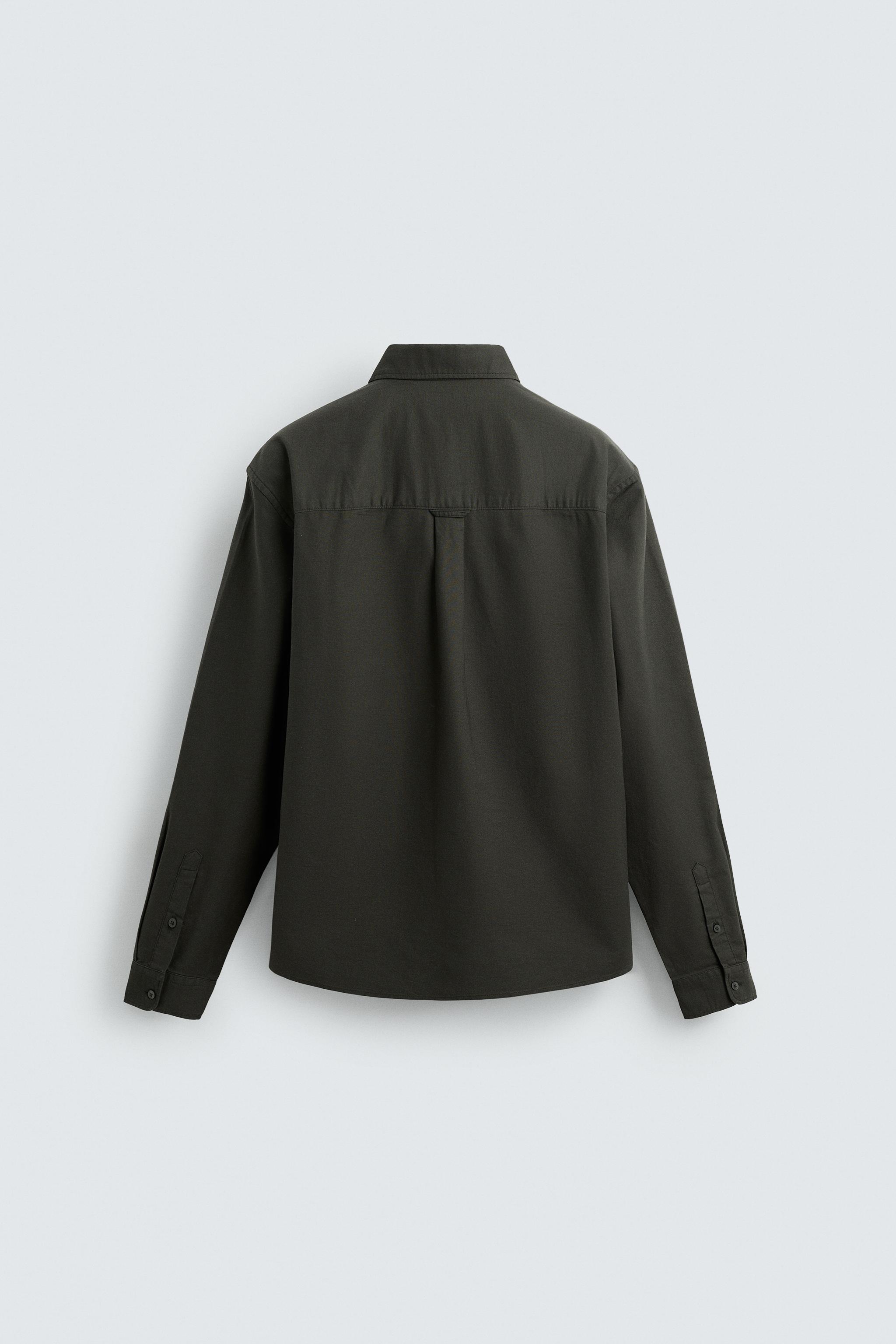 TEXTURED OXFORD SHIRT