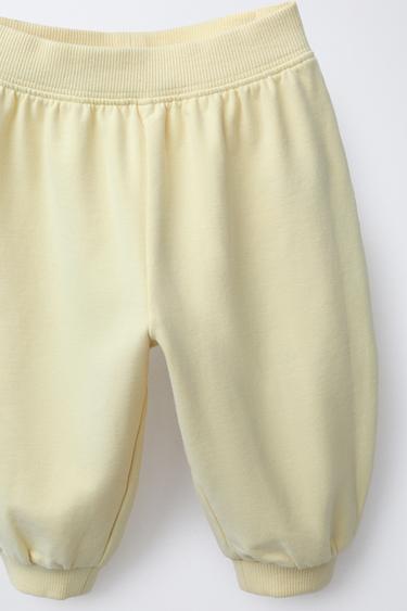 SWEATSHIRT AND JOGGERS SET - Yellow by Zara - Image 5