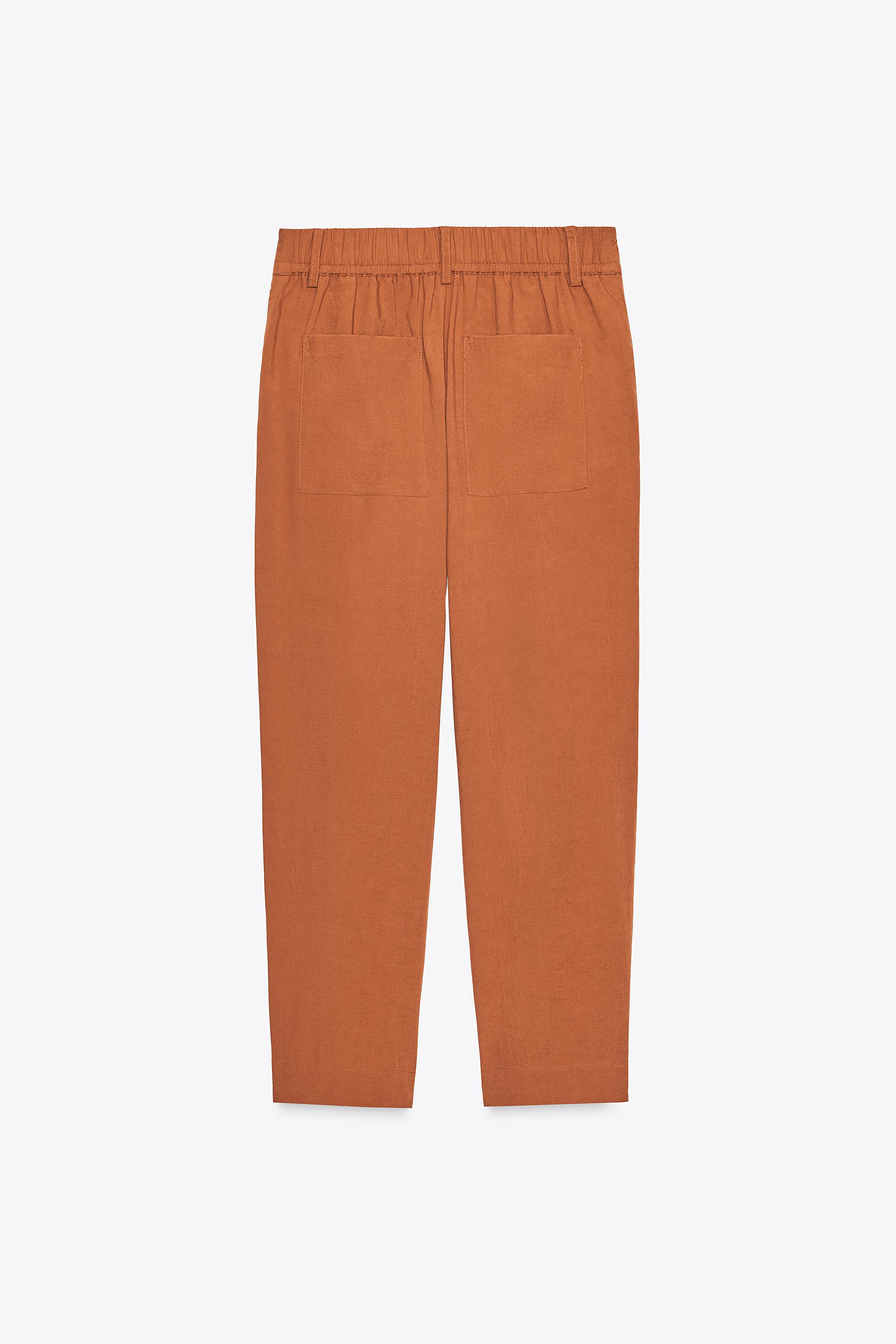 ZARA ダーツ入りゴムウエストパンツ 8372/134 ZARA ダーツ入りゴムウエストパンツ 8372/134 (ZARA/パンツ