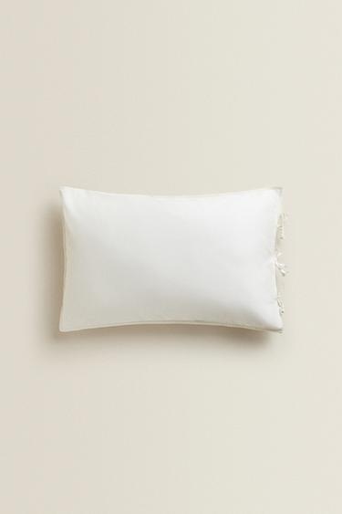 PLAIN CHILDREN’S PILLOWCASE - Oyster-white by Zara