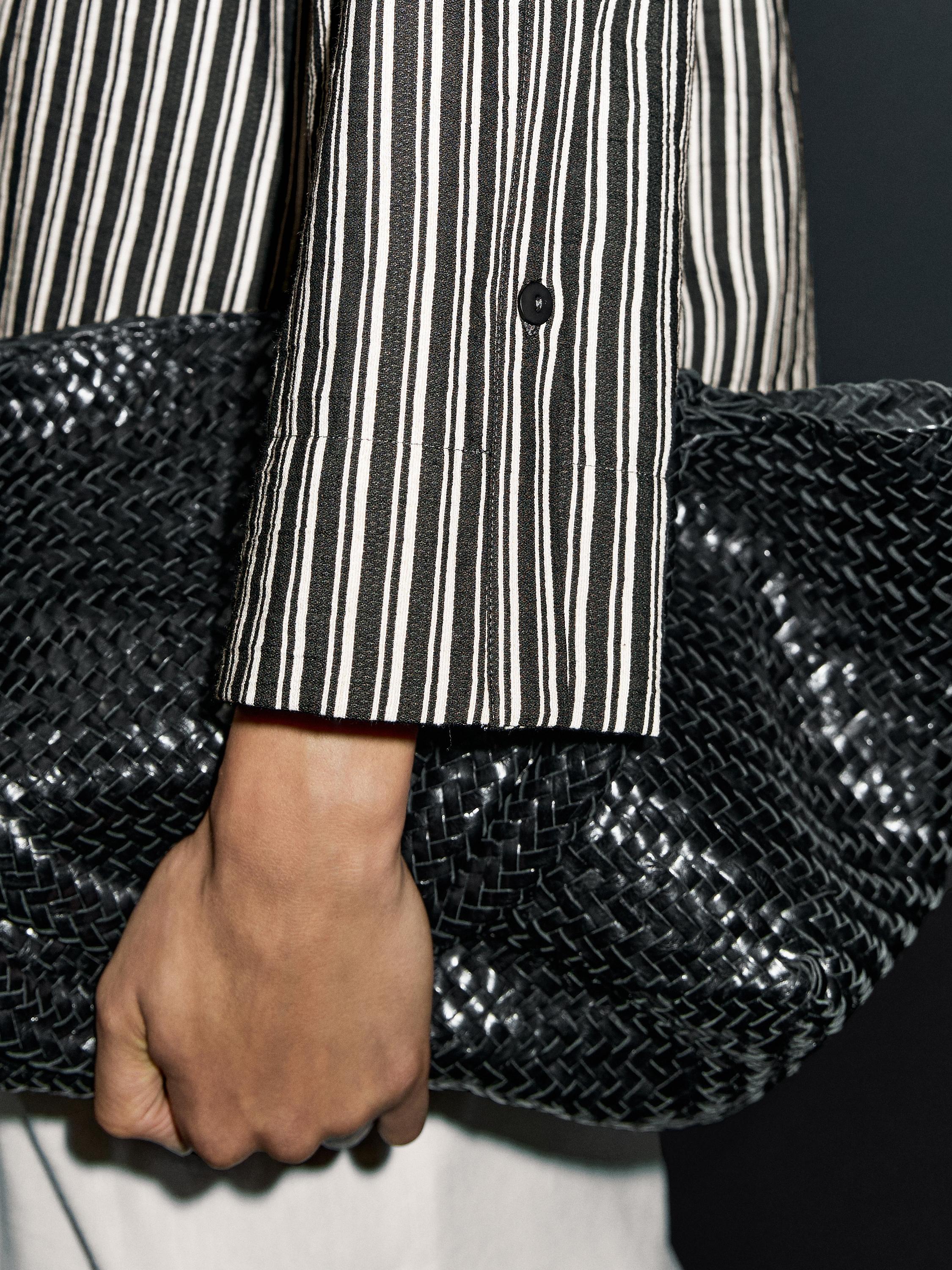 Kimono coton à rayures