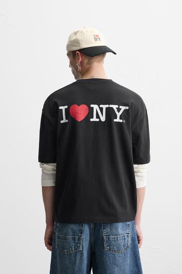 I LOVE NEW YORK ® T-SHIRT - Black by Zara