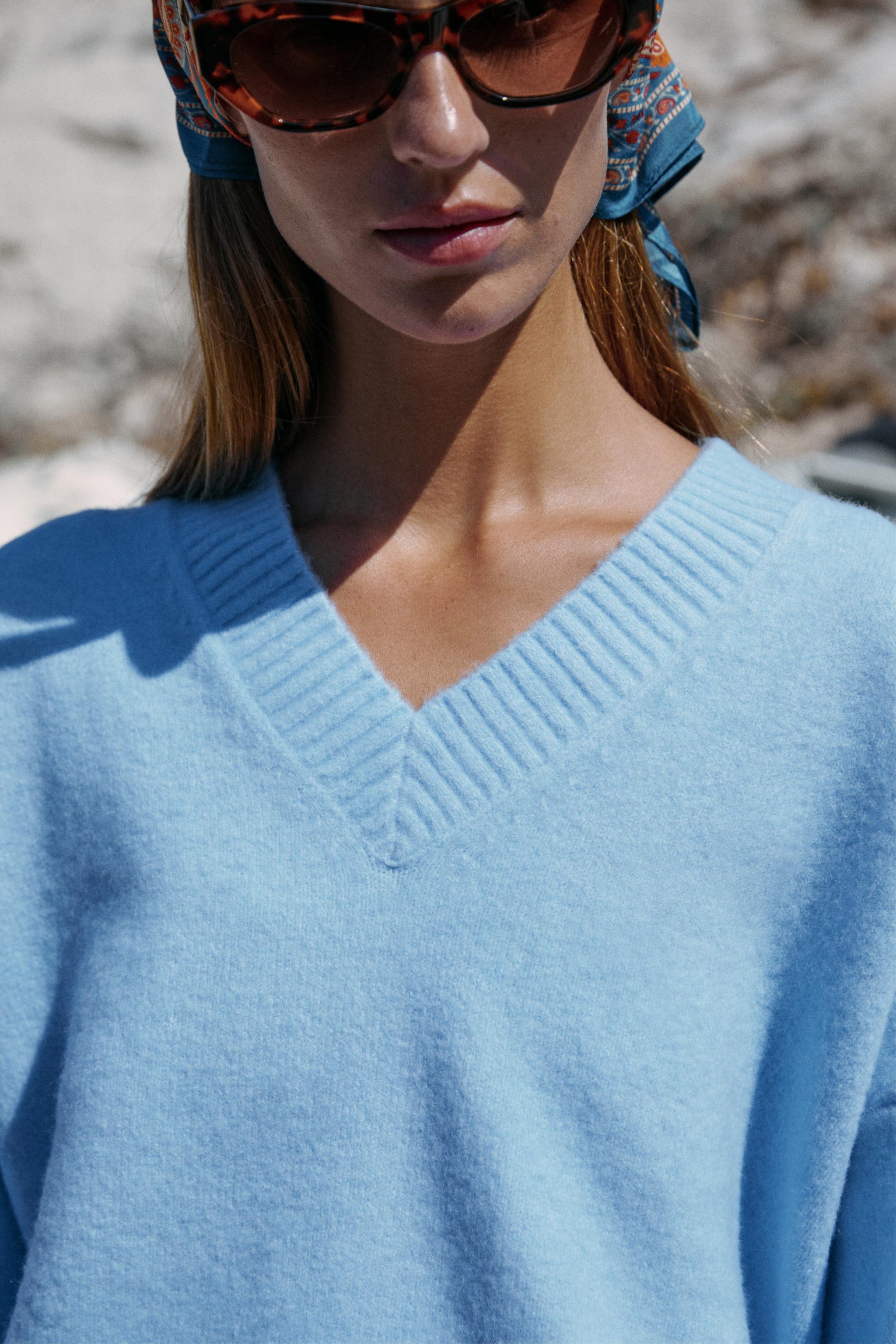 Женские свитеры Zara SOFT-KNIT JUMPER — фото 4