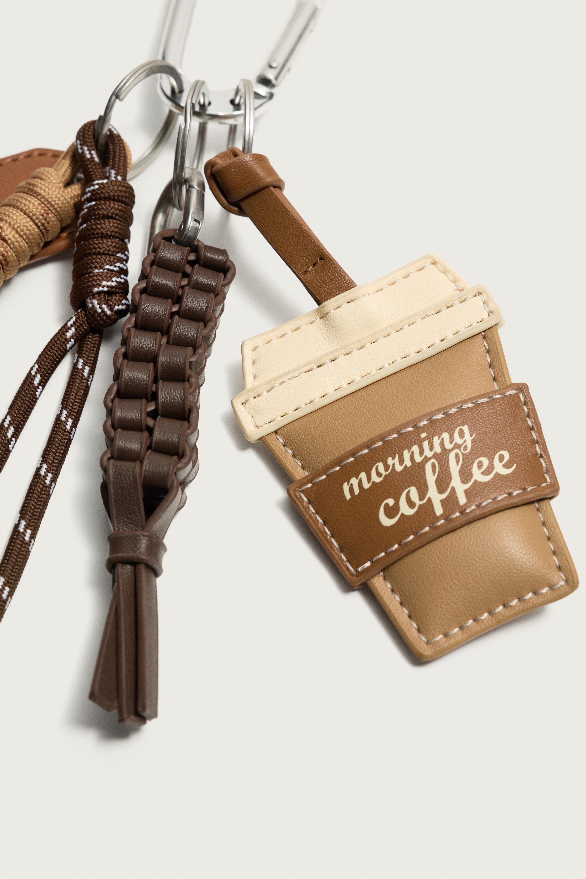 MULTICHARM KEYCHAIN - Brown | ZARA Canada