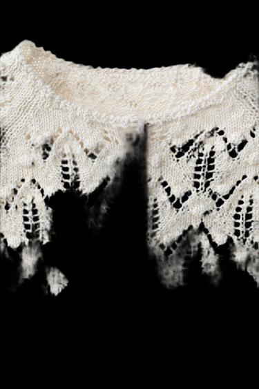 LINEN BLEND CARDIGAN - Light beige by Zara