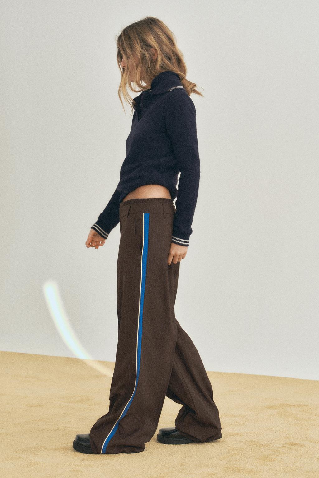 Thumbnail image for BOXER-STYLE PINSTRIPE TROUSERS