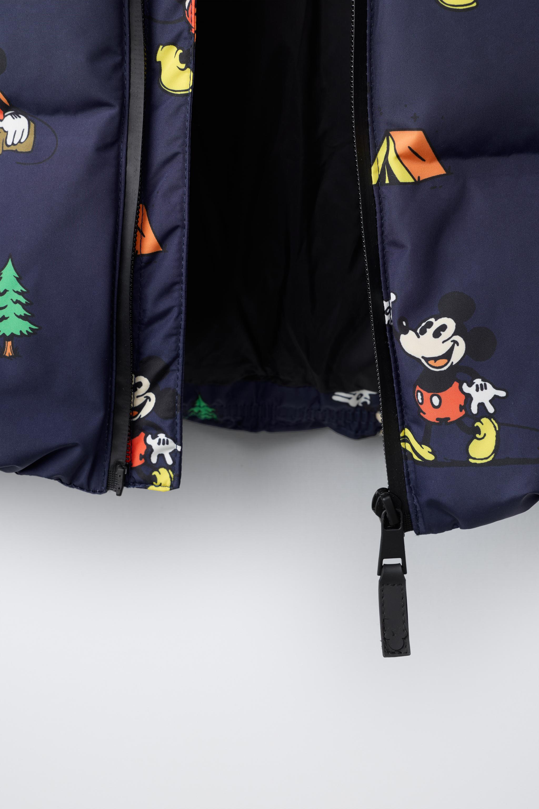 DOUDOUNE À CAPUCHE 50 % PLUMES ET DUVET DÉPERLANTE MICKEY MOUSE © DISNEY