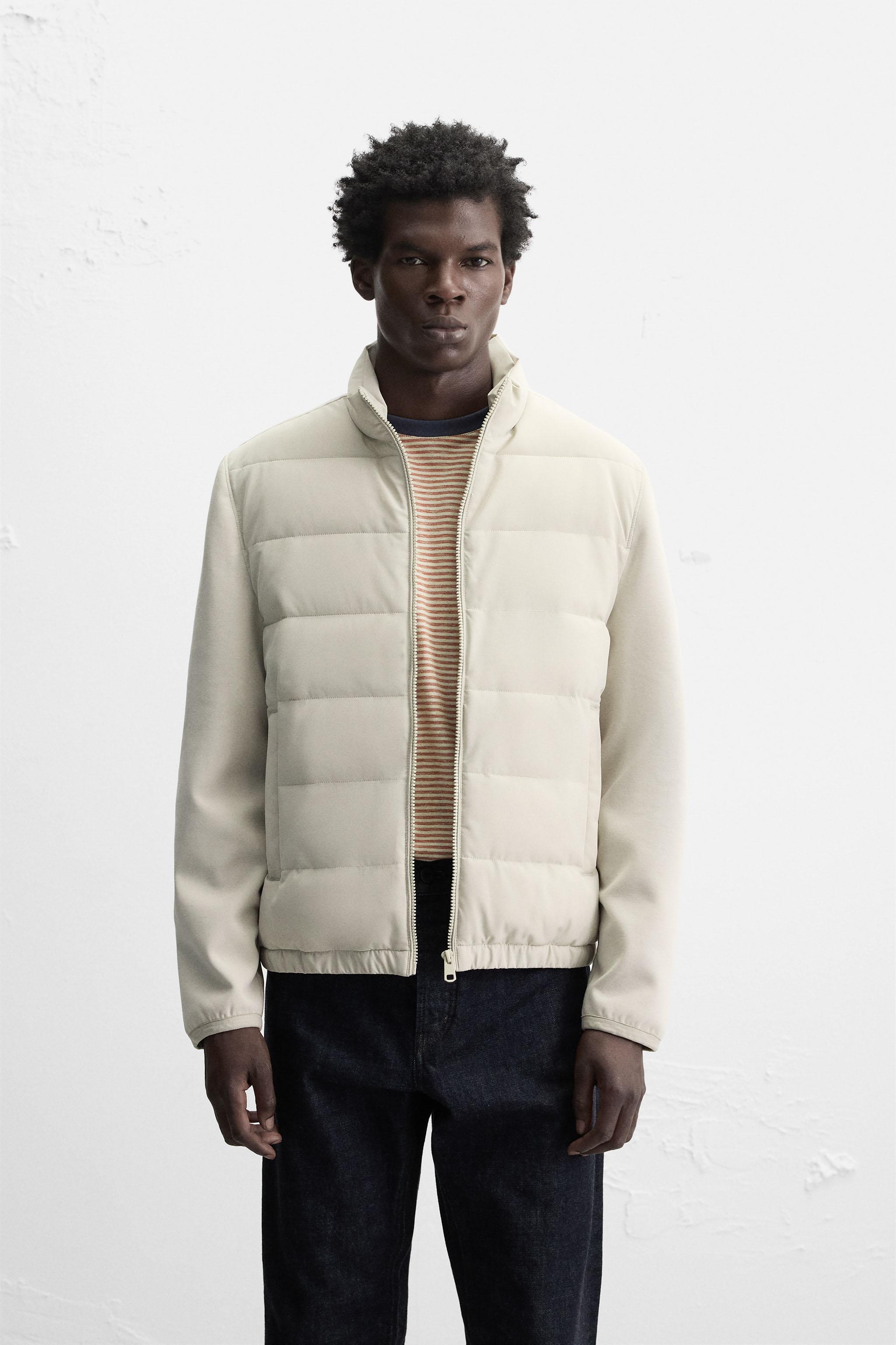 関税負担★ZARA★LIGHTWEIGHT PUFFER JACKET LIGHTWEIGHT HOODED PUFFER JACKET - Gray | ZARA United States
