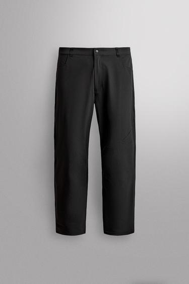 TECHNICAL POCKET PANTS — Black 1