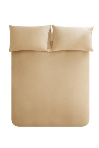 CAPA DE EDREDOM DE ALGODÃO PLUMETI - Bege-claro da Zara