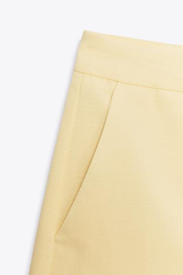 SHORT MINI - Jaune clair de Zara - Image 8