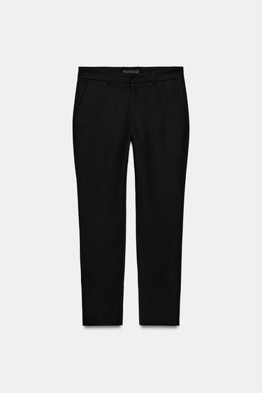 PANTALÓN CAPRI TIRO BAJO ZW COLLECTION - Negro de Zara