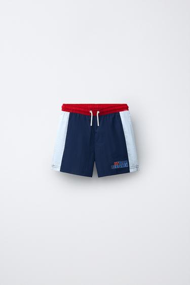 6-14 YEARS / SIX SEVEN SWIM SHORTS - Blue/White by Zara