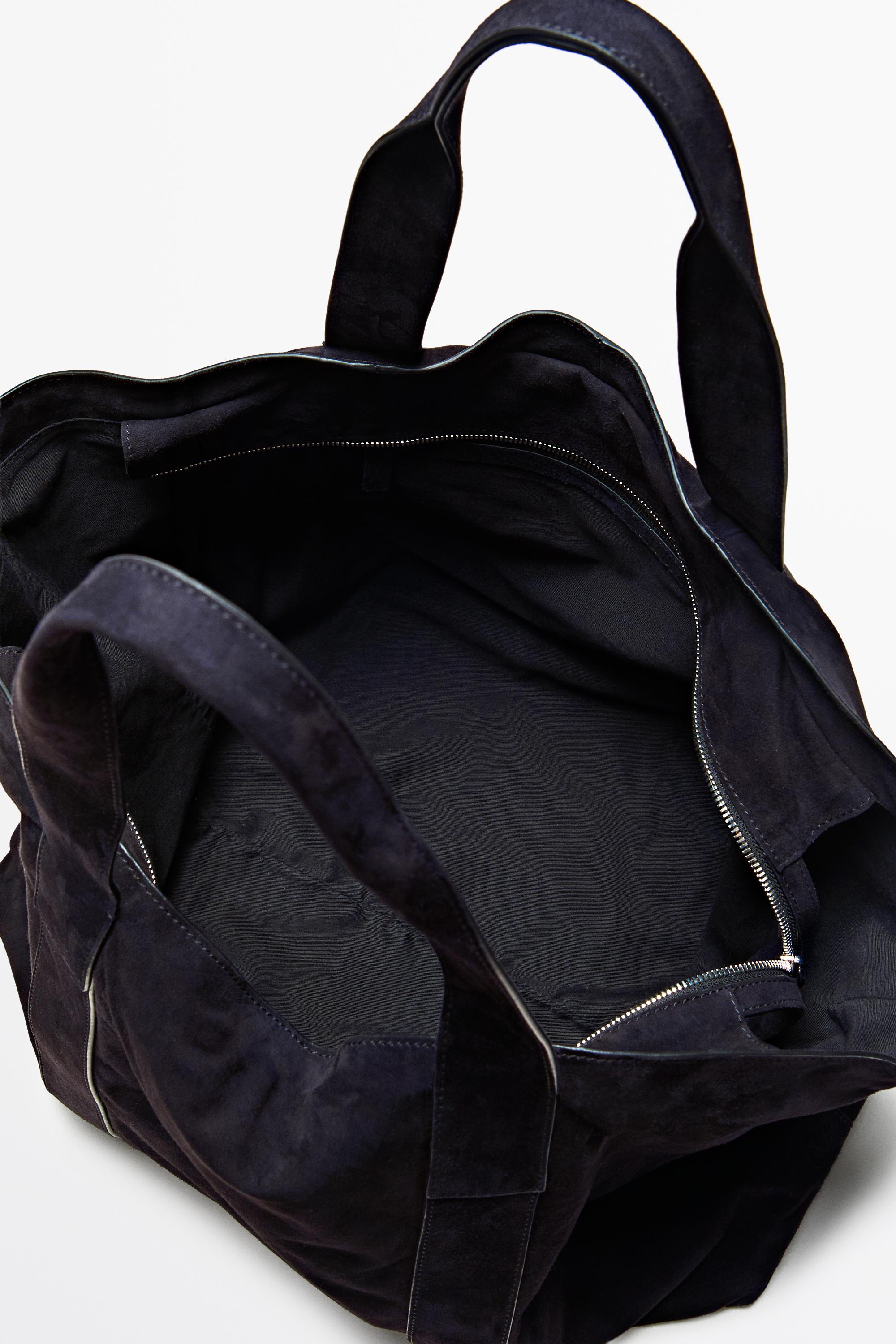 Sac tote en cuir et croûte de cuir