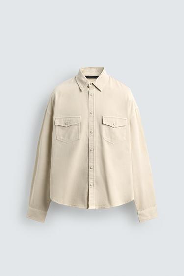 RELAXED FIT -PAITA - Oyster-white Zaralta