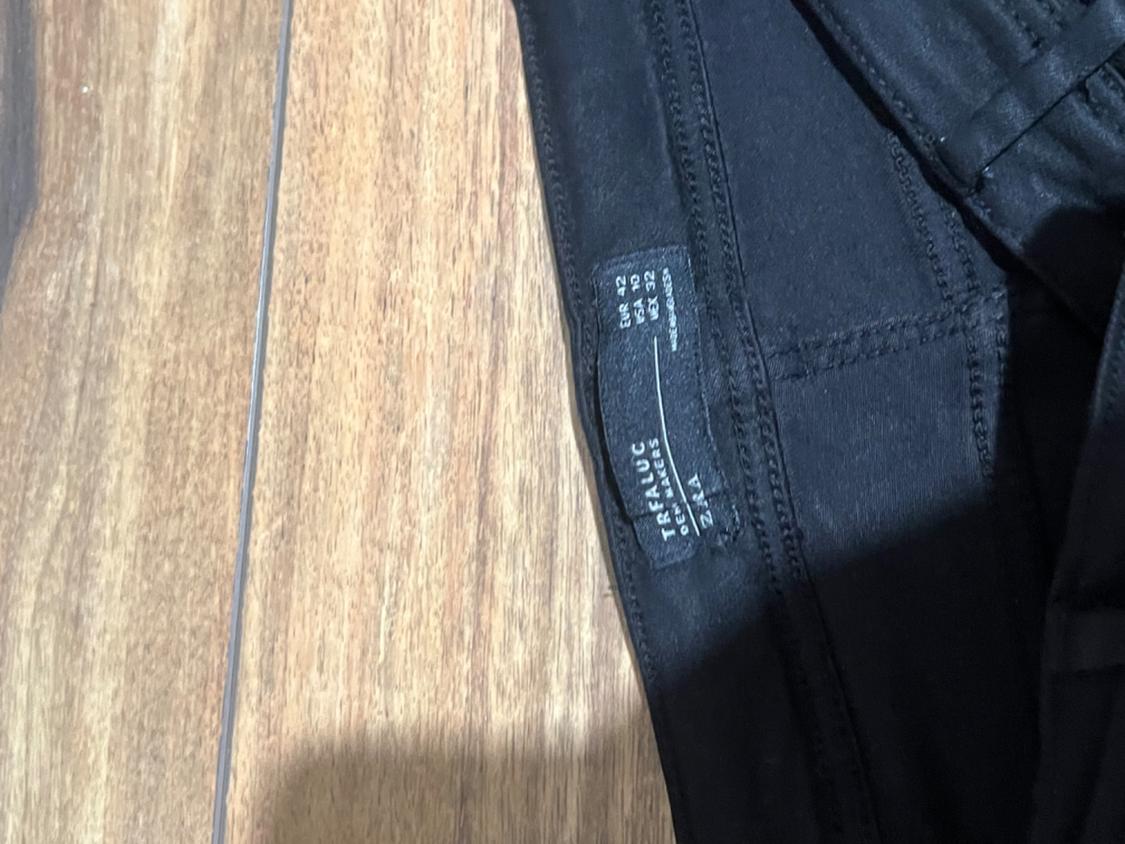 BLACK SKINNY STRETCH SKINNY PANTS - Image 3