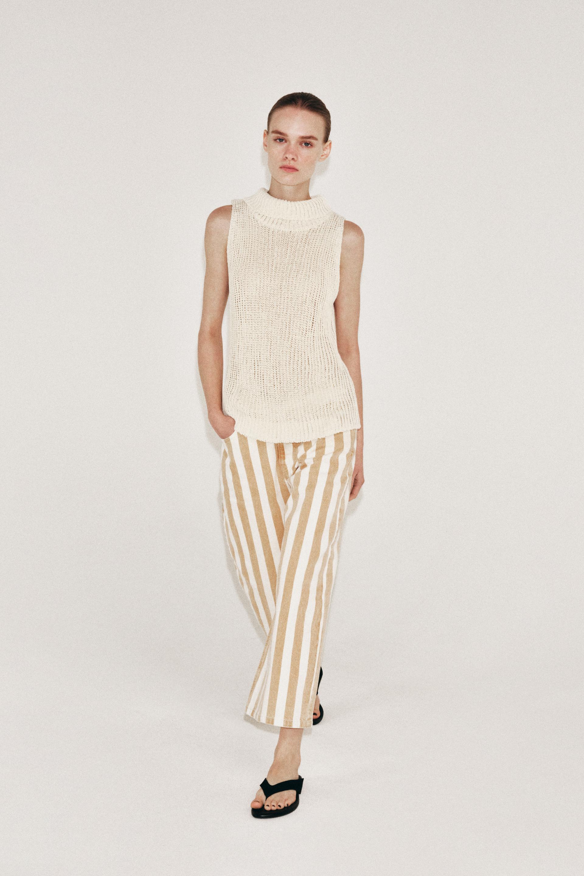 Knit Turtleneck Top