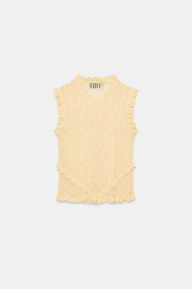 TOP - Ecru by Zara - Image 4