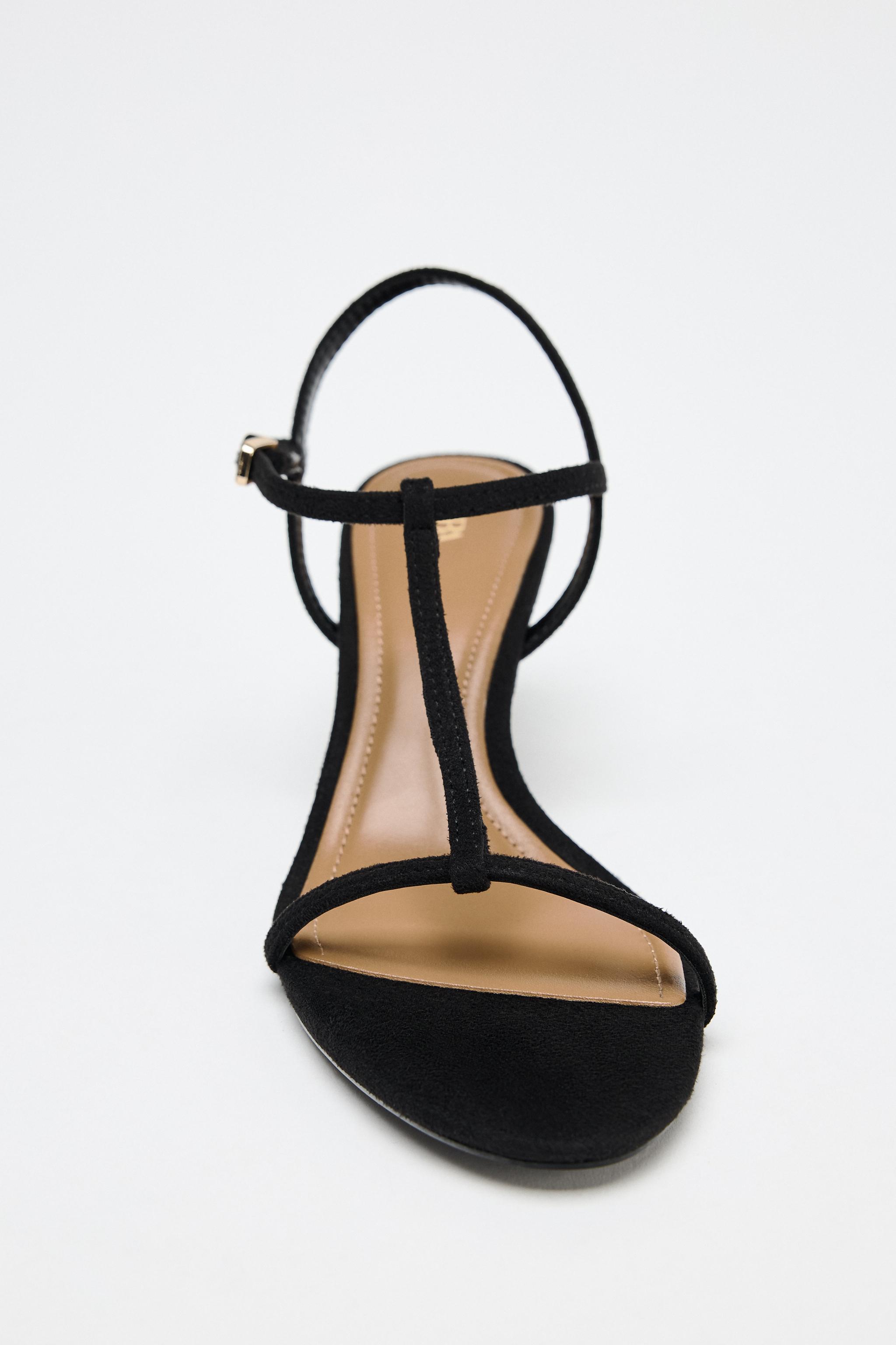 【ZARA】ストラップ ハイヒール サンダル ブラック 2304/510/800 ストラップ ハイヒール サンダル - ブラック | ZARA Japan / 日本