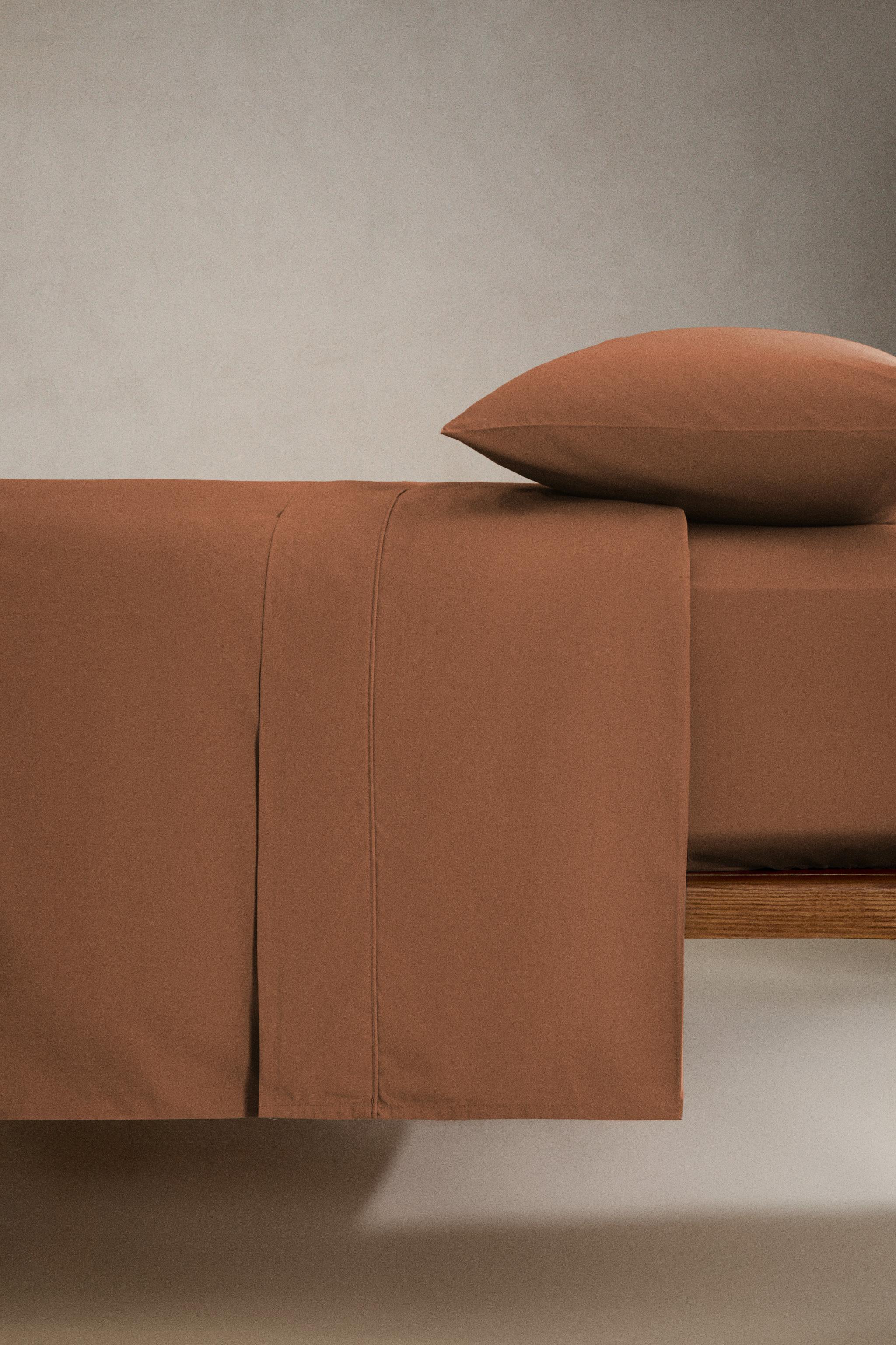 PERCALE COTTON FITTED SHEET | 15.7" THICK (300 THREAD COUNT)