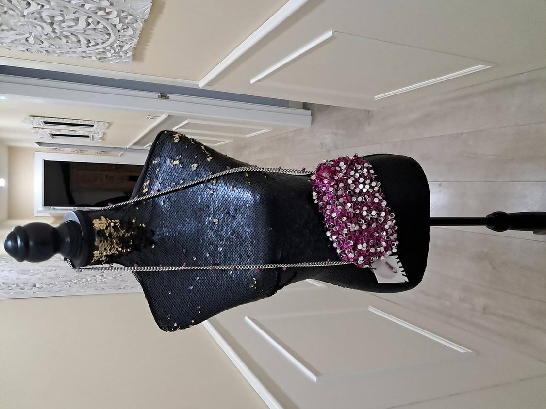 SEQUINNED SHOULDER BAG - Image 2