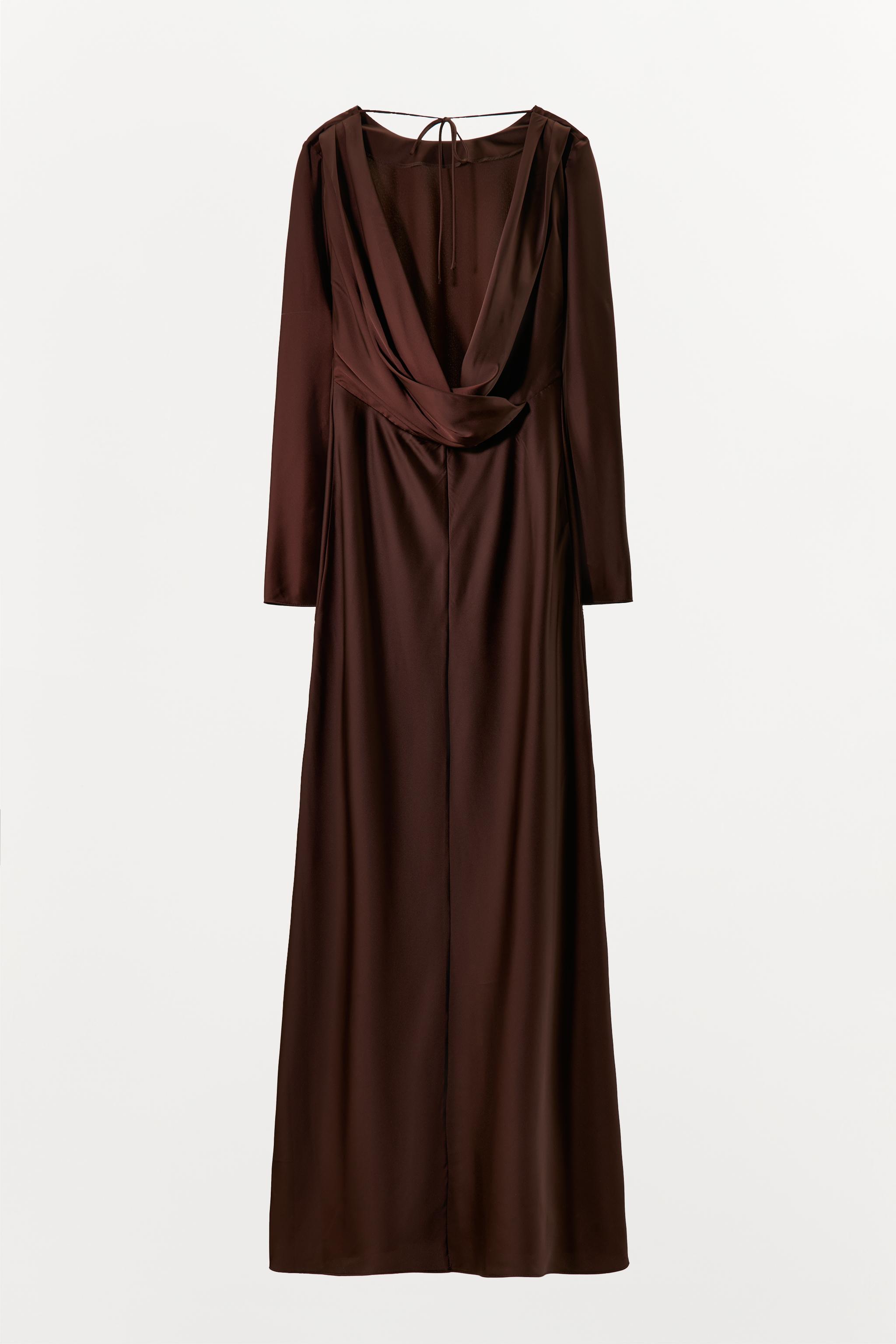 【ZARA】サテン ミディワンピース 5344/521/700 ZARA】サテン ミディワンピース 5344/521/700 (ZARA/ワンピース