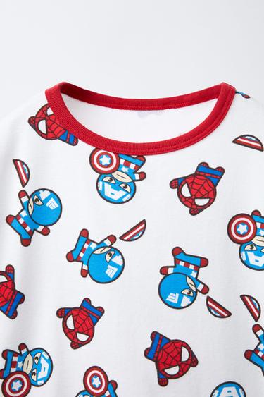 2-6 YEARS/ CAPTAIN AMERICA © MARVEL PYJAMAS - White by Zara - Image 3