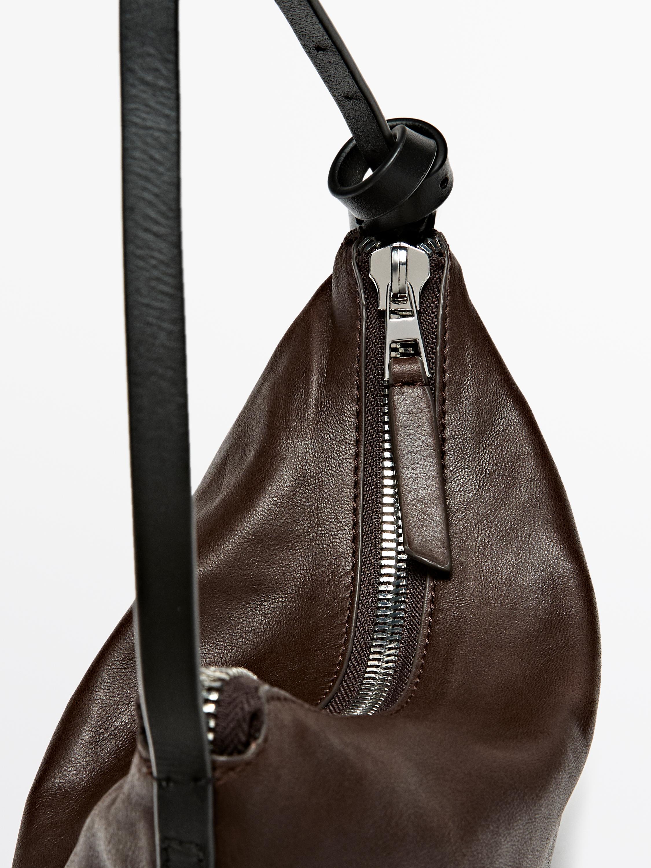 Small nappa leather bag