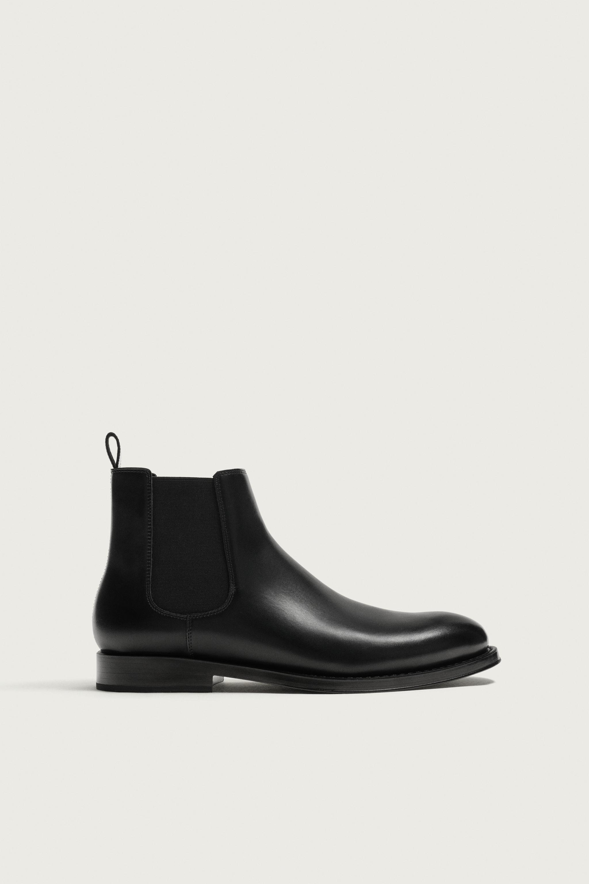 POINTED-TOE CHELSEA BOOTS
