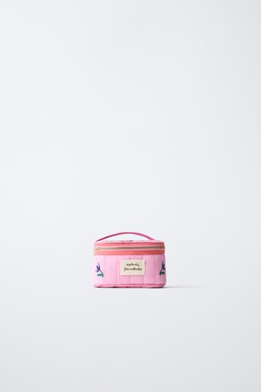 BOÎTE À BIJOUX FLEURS BRODÉES - Rose de Zara