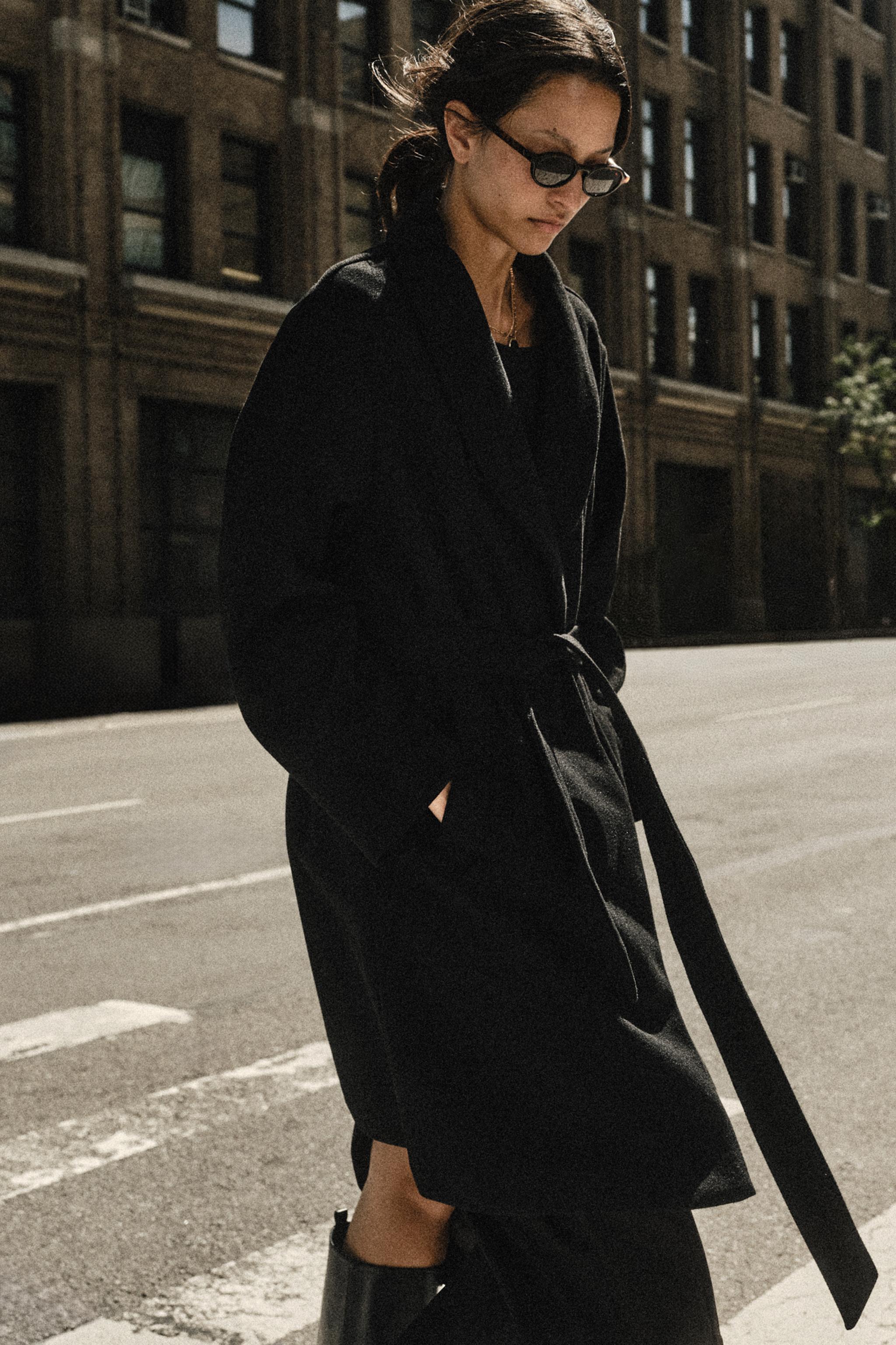 SOFT BELTED COAT