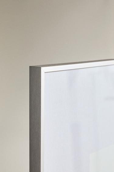 SILVER METAL PHOTO FRAME - Silver by Zara - Image 1