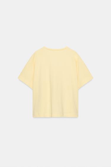 TOP RUSTIQUE CAPE - Jaune de Zara - Image 6