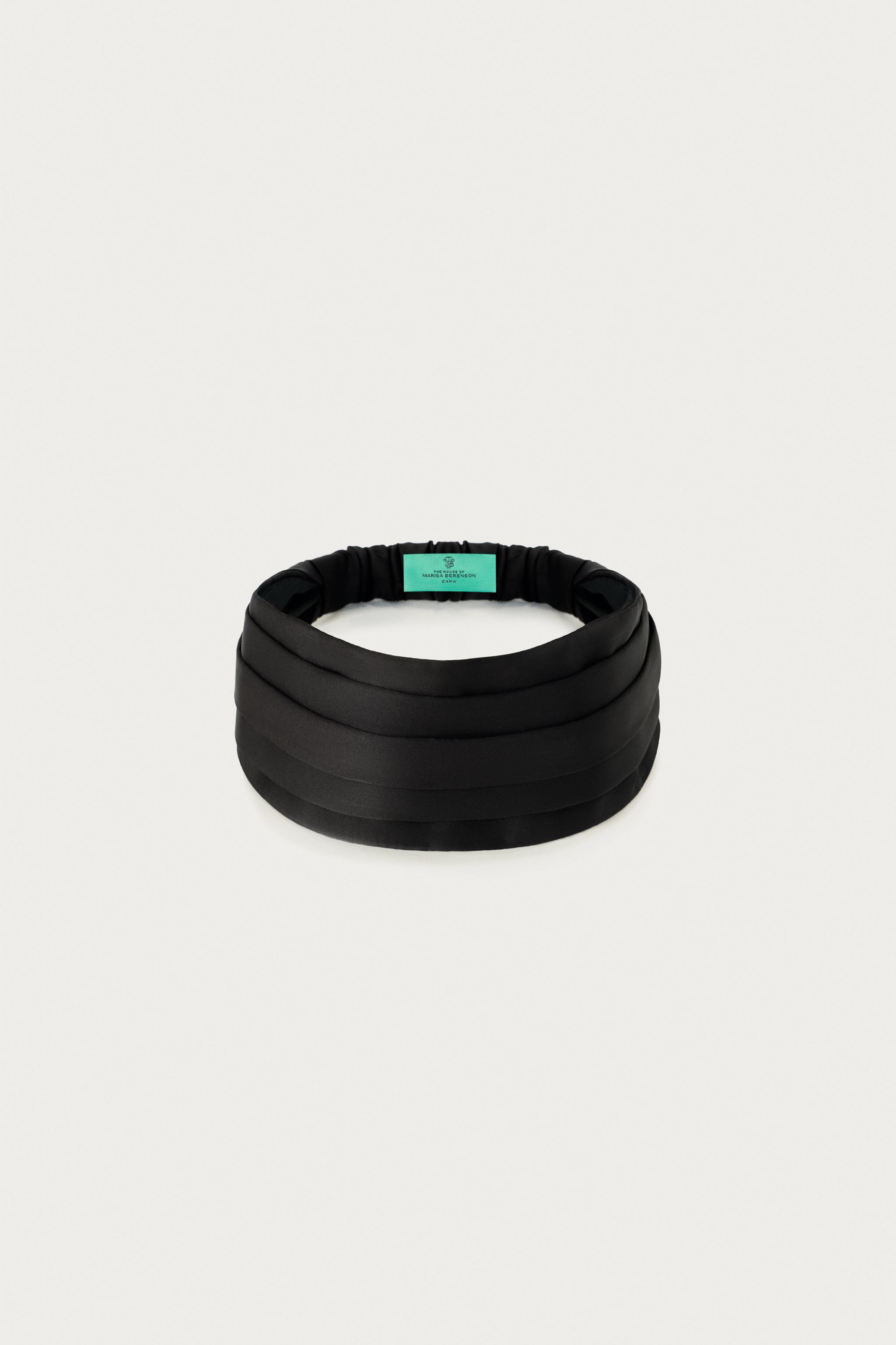 Женские аксессуары для волос Zara MARISA BERENSON X ZARA SATIN TURBAN HEADBAND