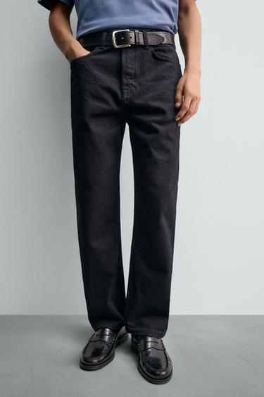 JEAN STRAIGHT ANKLE FIT - bleu/noir de Zara - Image 4