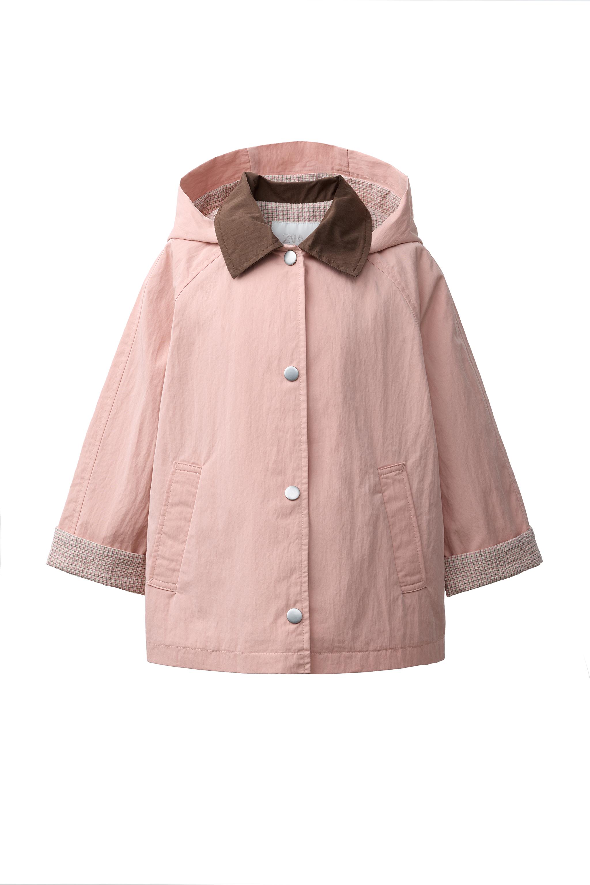 ライトフード付きパーカ - ピンク | ZARA Japan / 日本