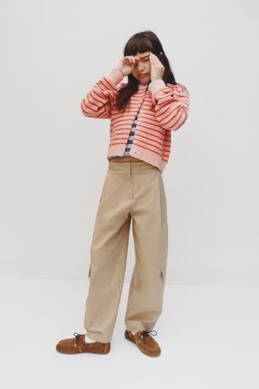 STRIPED CARDIGAN - Stripes by Zara - Image 7